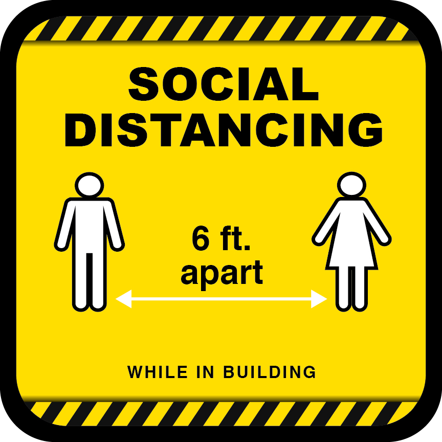 Social Distancing Square 1