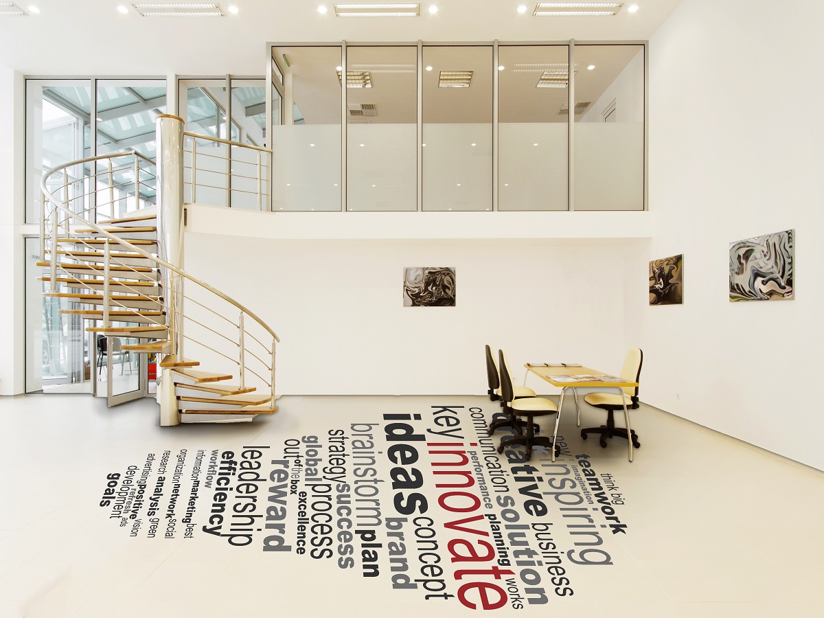 Custom Printed Conference Room Flooring