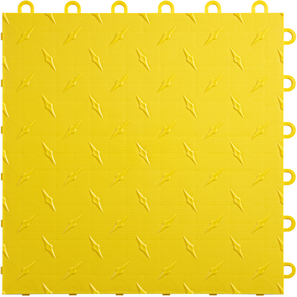 Diamondtrax Home Modular Tile - Citrus Yellow