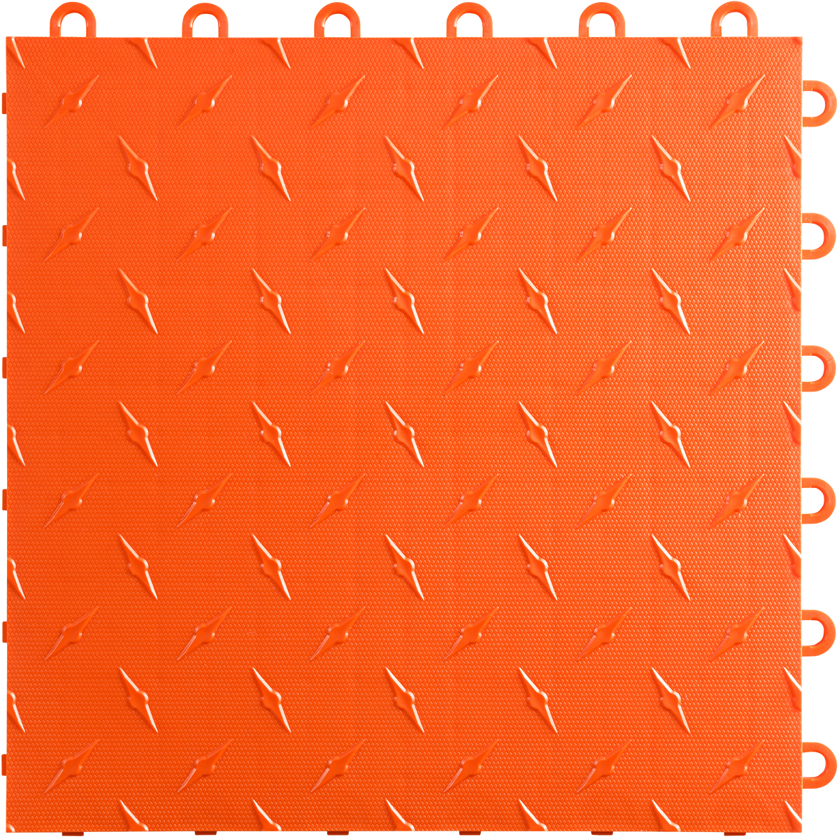 Diamondtrax Home Modular Tile - Tropical Orange