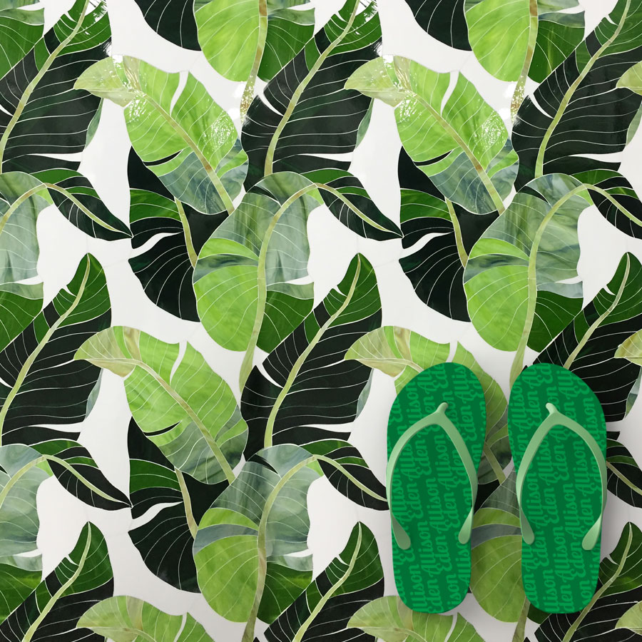 Banana Leaf Plant by Allison Eden