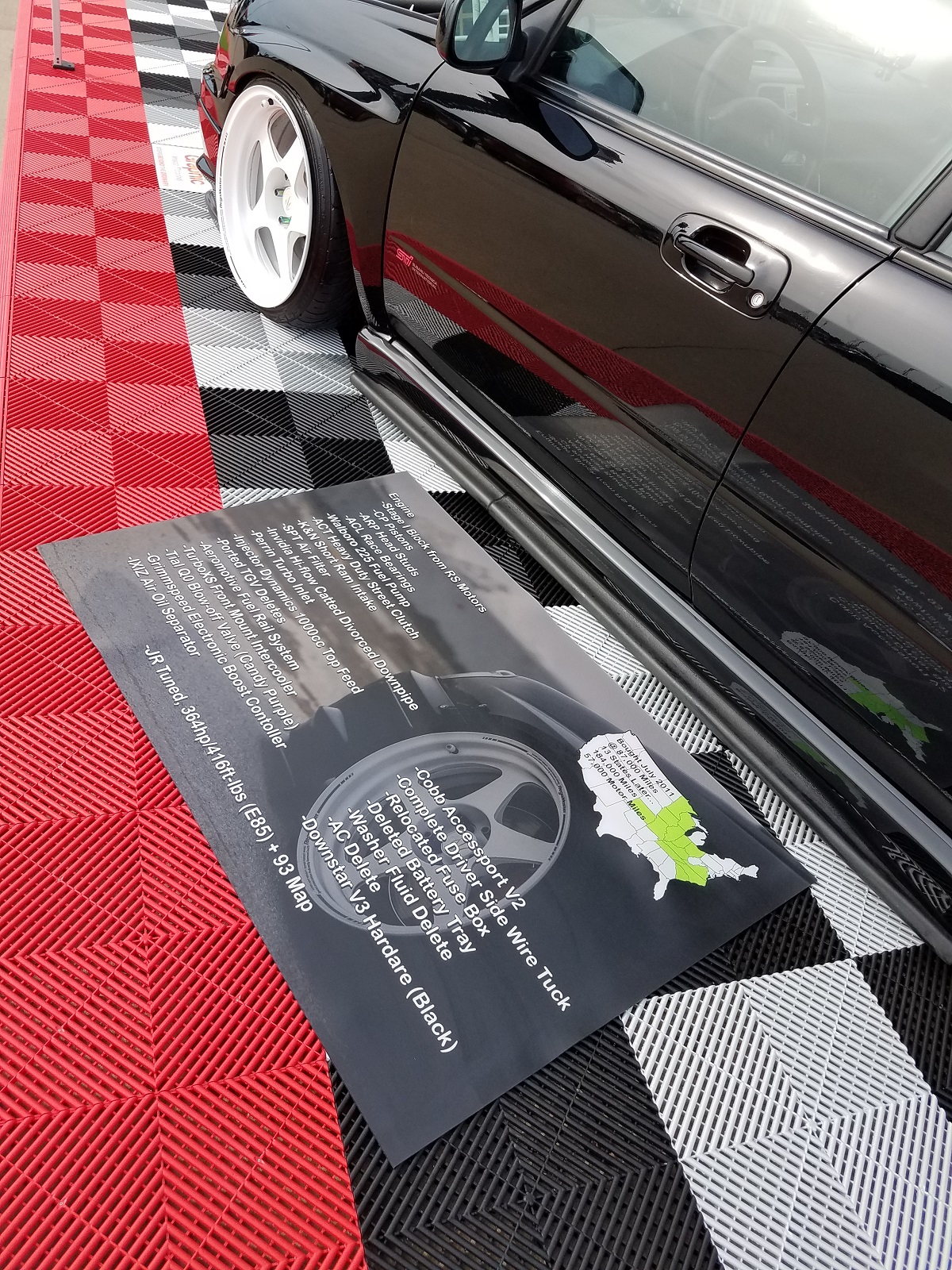 Automotive Nonskid Feature Mat