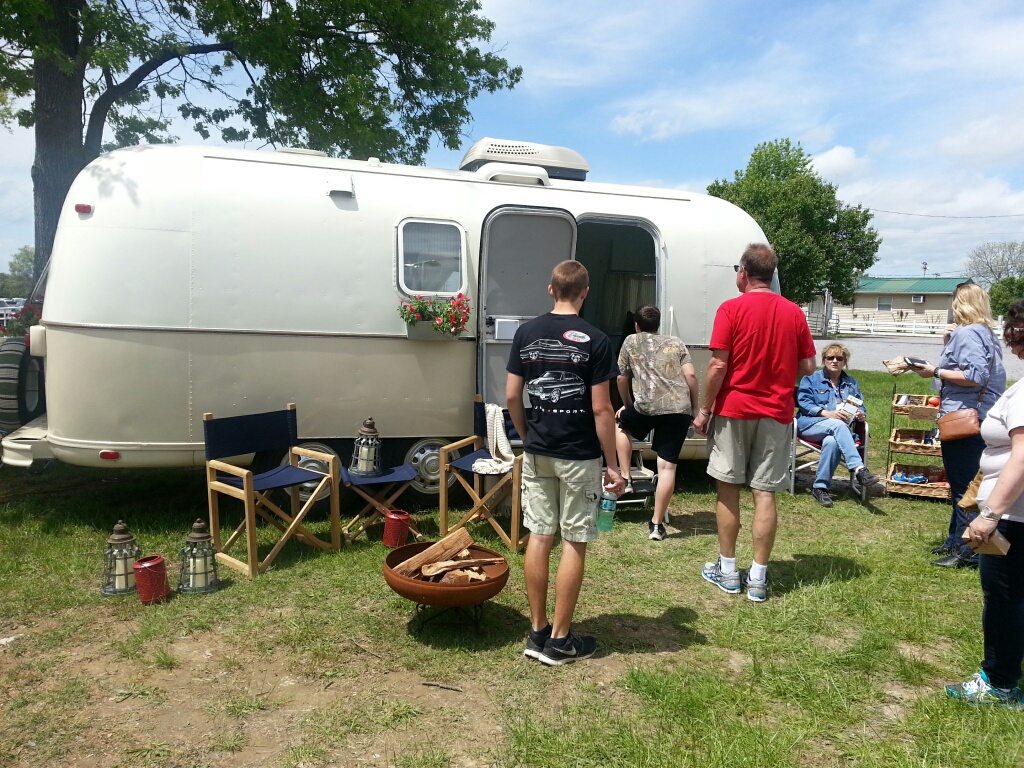 Country Living Airstream Trailer Exterior 1