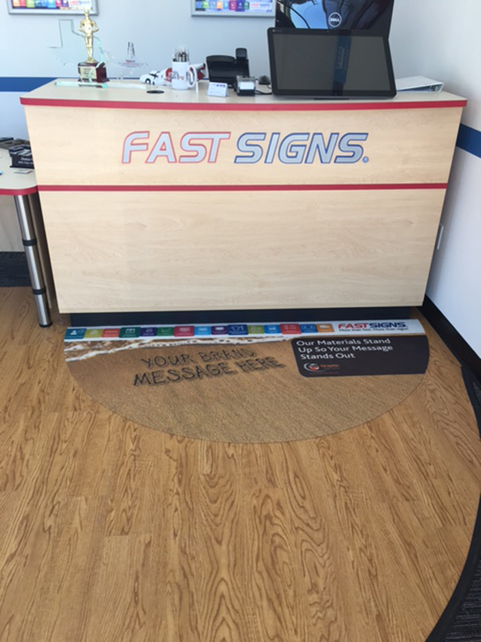 FASTSIGNS COUNTER MAT