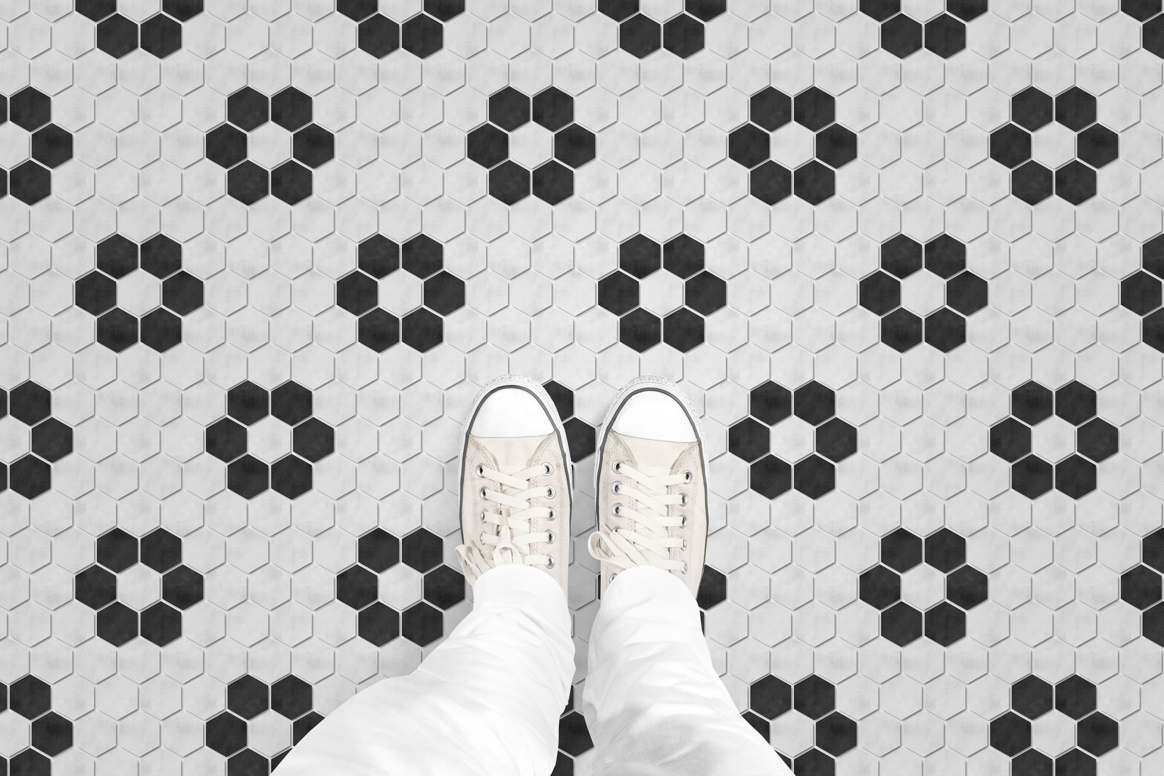 Hexagon Flower Tile floor_feet_shop.gif_p2229a1.jpg
