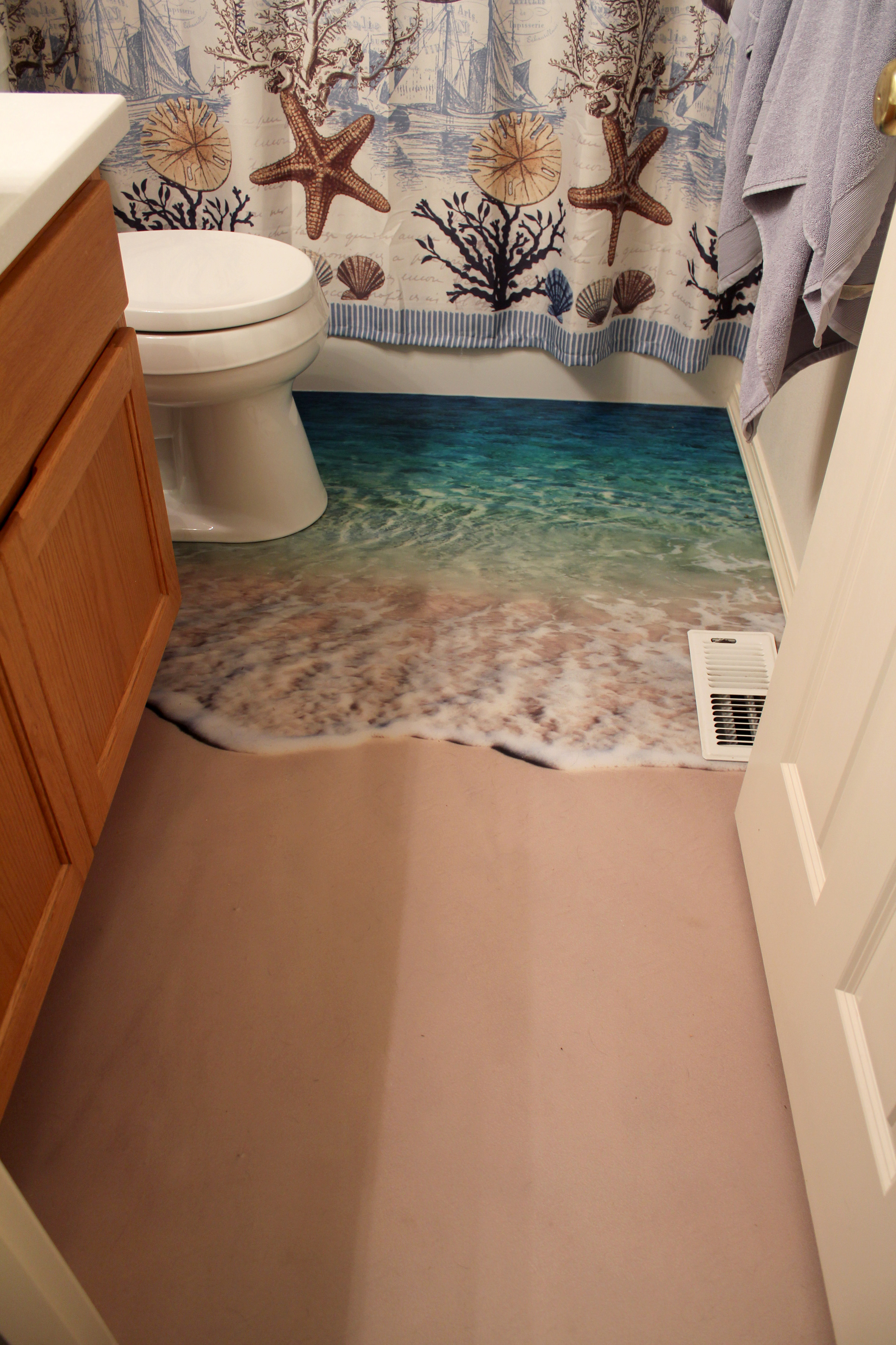 Draachreider Bathrooms 3D Graphic Flooring